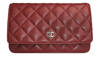 Chanel Quilted WOC, front view